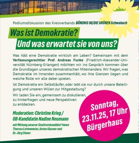 Was ist Demokratie? Und was erwartet sie von uns?